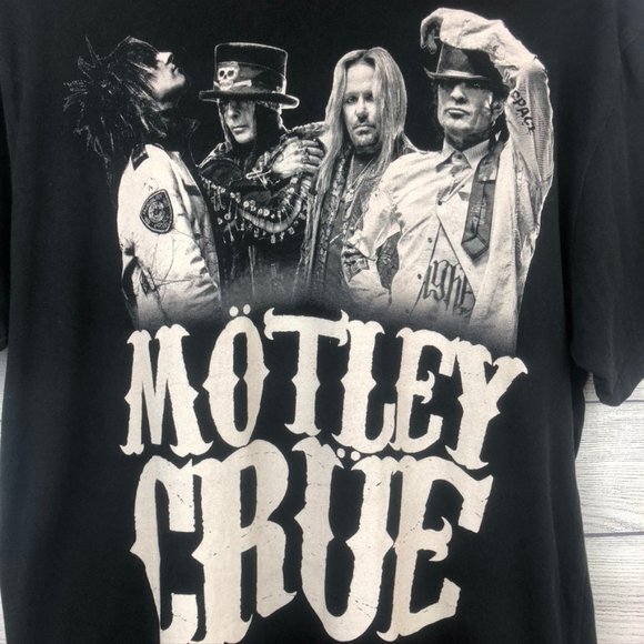 Motley Crue Concert Band T-Shirt XL - Picture 3 of 8